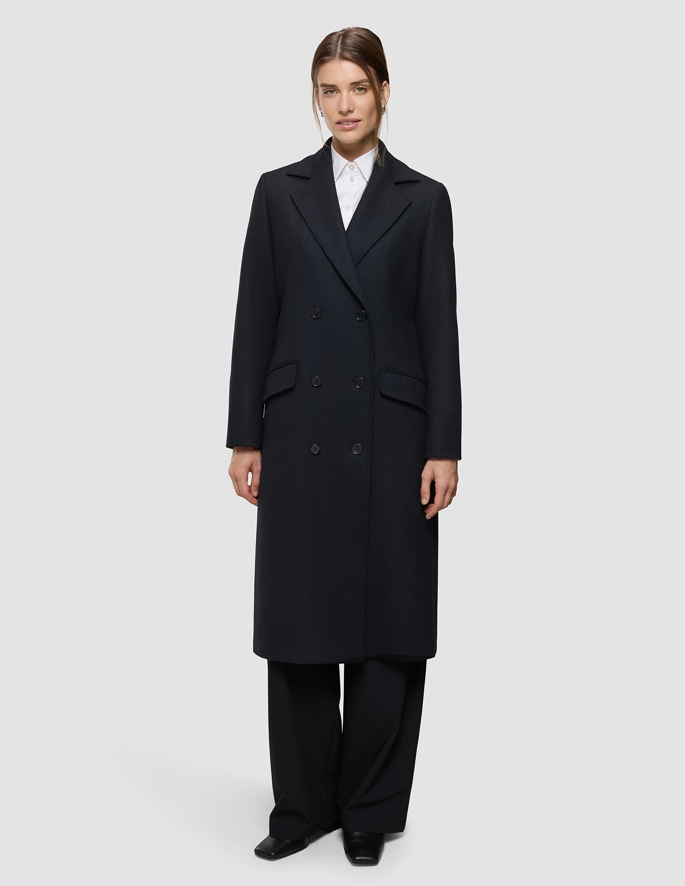 Women's Wool Coat Black